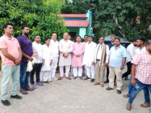 दो दिवसीय दौरे पर नेपाल मधेश प्रदेश के मुख्यमंत्री पहुंचे वाल्मीकि नगर।दिवसीय दौरे पर नेपाल मधेश प्रदेश के मुख्यमंत्री पहुंचे वाल्मीकि नगर।