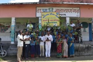 65वीं वाहिनी एसएसबी बगहा द्वारा रा.प्रा.विद्यालय नारायणगढ़ के विद्यार्थियों हेतु वृक्षारोपण एवं नशामुक्त भारत जागरूकता कार्यक्रम का आयोजन।