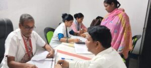 शहरी पीएचसी में प्रधानमंत्री मातृत्व शिविर में 103 गर्भवती महिलाओं की हुई जांच।