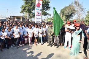 21वीं वाहिनी एसएसबी बगहा द्वारा 13 दिसम्बर को बोर्डर यूनिटी रन (सीमा एकता दौड़) का किया गया आयोजन