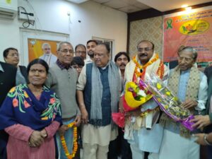 डॉ संजीव चौरसिया, विधायक का दधीचि देहदान समिति द्वारा सम्मान