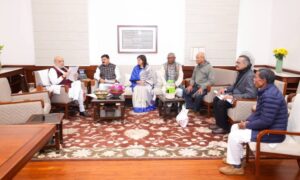 क्षेत्र विकास को लेकर केंद्रीय राज्यमंत्री सतीश चंद्र दुबे ने किया अमित शाह से किया मुलाकात