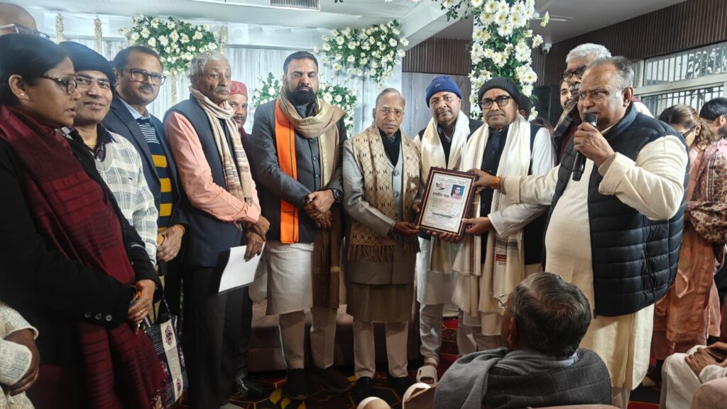 देहदानी परिवार को किया सम्मान – सम्राट चौधरी, उपमुख्यमंत्री।