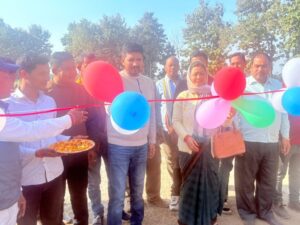 आयोजन: चंपापुर गनौली पंचायत में आठ दिवसीय फुटबॉल टूर्नामेंट का हुआ भव्य उद्घाटन