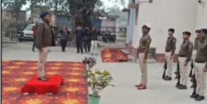 एसपी बगहा ने बथवरिया थाने का किया निरीक्षण,दिये कई आवश्यक दिशा निर्देश।