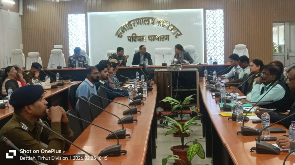 भूकम्प आपदा से निपटने के लिए टेबल टॉप एक्सरसाइज (फिजिकल) का किया गया आयोजन।