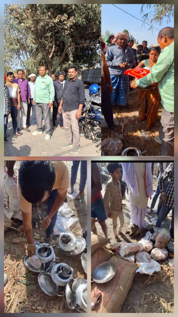 *अग्नीपीडितो के बीच प्रशासन और विधायक ने लोगों बीच राहत सामग्री पहुंचानी शुरु की*