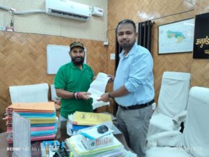 श्याम बने बैकुंठ धाम गौरी शंकर मंदिर के कोषाध्यक्ष