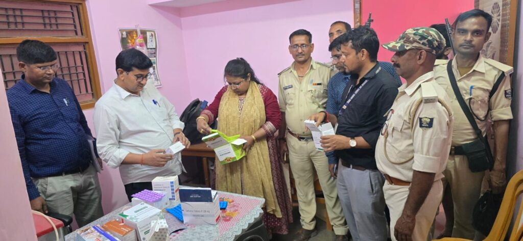 स्वास्थ्य विभाग का सघन अभियान: अस्पताल, अल्ट्रासाउंड एवं नर्सिंग होम की जांच।