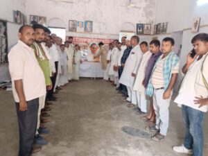 राजेन्द्र आश्रम में राजीव गांधी की पुण्यतिथि शहादत दिवस के रूप में मनाई गई