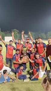 बी एस एफ सी टी – 20 डे नाईट क्रिकेट मैच में रेड फूरी ने ब्लू फूरी को 23 रनों से हराया