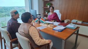 बिहार में यूरिया-डीएपी की पर्याप्त उपलब्धता सुनिश्चित करने को लेकर सांसद ने केंद्रीय अधिकारियों से की मुलाकात