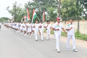 21वीं वाहिनी सशस्त्र सीमा बल, बगहा ने “हर घर तिरंगा 2026” अभियान अंतर्गत तिरंगा यात्रा का किया आयोजन
