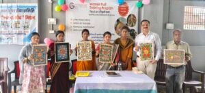 टिकुली कला कार्यशाला का आयोजित