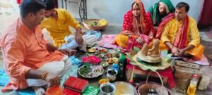 सावन के अंतिम शुक्रवार पर हुआ भव्य रुद्राभिषेक, विश्व कल्याण की कामना
