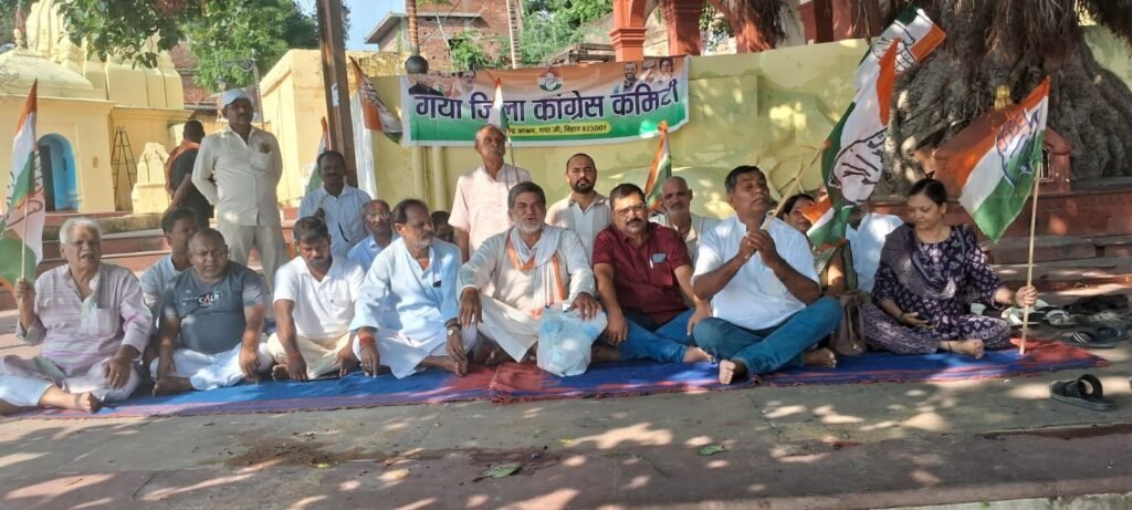 श्रीराम मंदिर चढावा चोरी एवं गयाजी को देश के रामायण सर्किट से जोड़ने हेतु चरणबद्ध आंदोलन का शंखनाद _ कॉंग्रेस*
