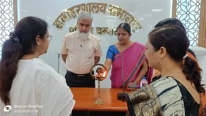 समाहरणालय सभागार में राष्ट्रीय पोषण माह-2026 का जिलास्तरीय शुभारंभ।