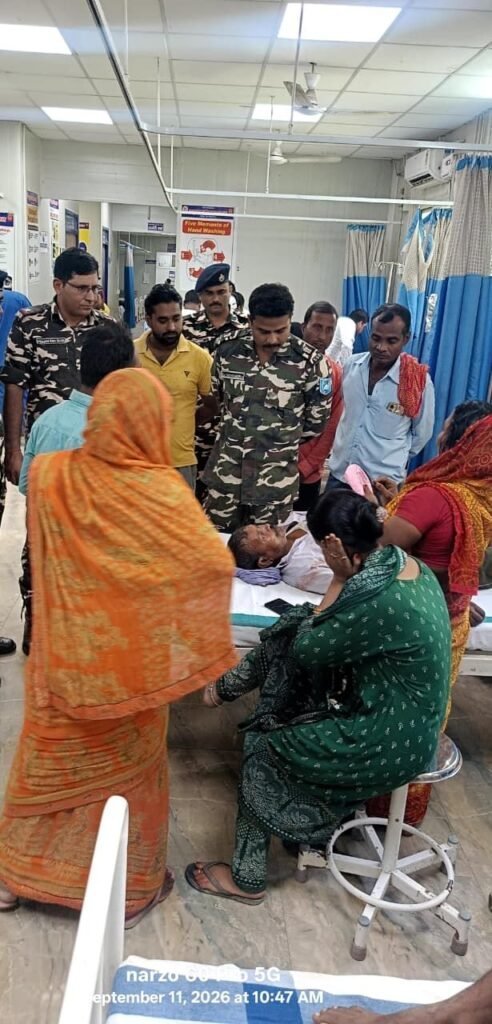 एसएसबी बनी सड़क दुर्घटना में आठ घायल नागरिकों के लिए देवदूत