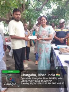 नगर निगम, बेतिया के सात वार्ड में सहयोग शिविर का सफल आयोजन।
